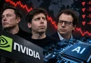 Спад на акциите на Nvidia и други компании, свързани с изкуствения интелект